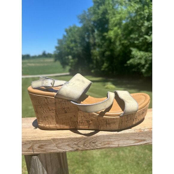 G.H. Bass Gracie Wedge Sandals  Size 8 - Picture 6 of 16